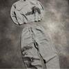 Y2K Gothic Dragon Print Oversized Unisex Hoodie Jogger Pants Set Streetwear Casual Outfit
