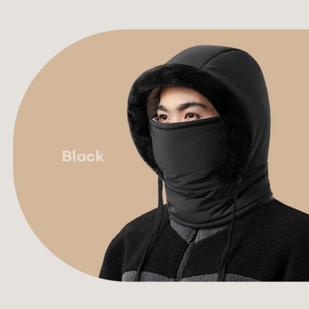 Gepolsterte Sturmhaube Skimaske Radmütze Outdoor Ohren- und Nackenschutz Hut für Winter