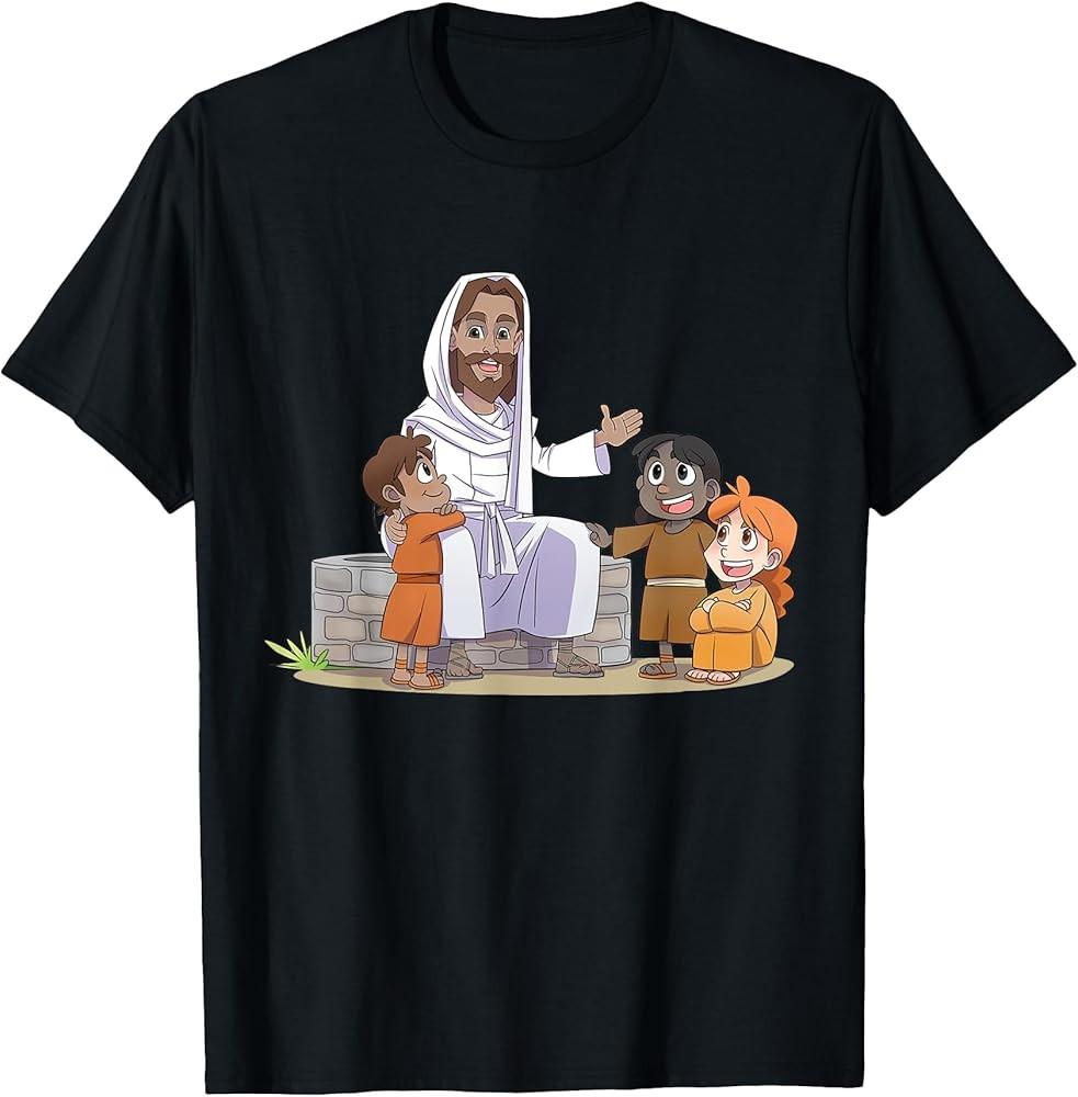 Jesus Christ with Childs T-Shirt Unisex T-Shirt