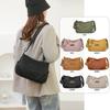 Lightweight Single Shoulder Oblique Span Small Bag, Winter New Women's Versatile Texture Niche Oxford Cloth Pillow Bag