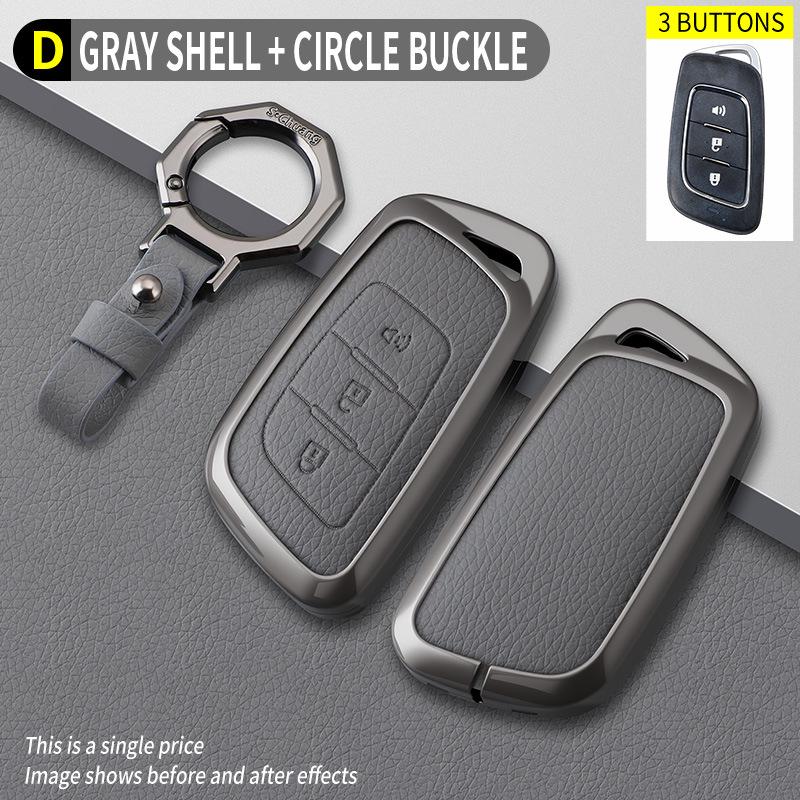 2023 Foton Aoling Suyun Pro Leather Key Cover for Men & Women, Oumake S1 Remote Control Holder with Buckle