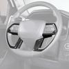 Fit For 4Runner 2025+Tacoma 2024+Carbon Interior Steering Wheel Cover Trim Frame