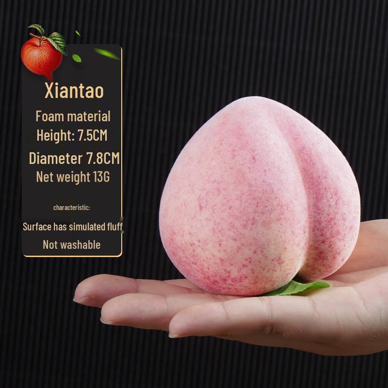 Plastic Apple Fruit and Vegetable Teaching Aid Prop Figurine for Early Education Display