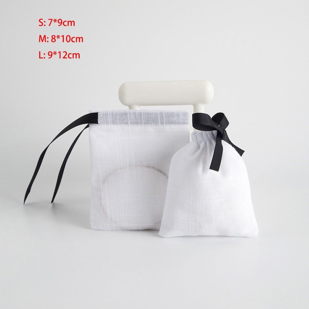 10 Stück Tragbarer Kordelzug-Aufbewahrungsbeutel Wiederverwendbarer Geschenk-Organizer Hochzeits-Geburtstags-Partyzubehör