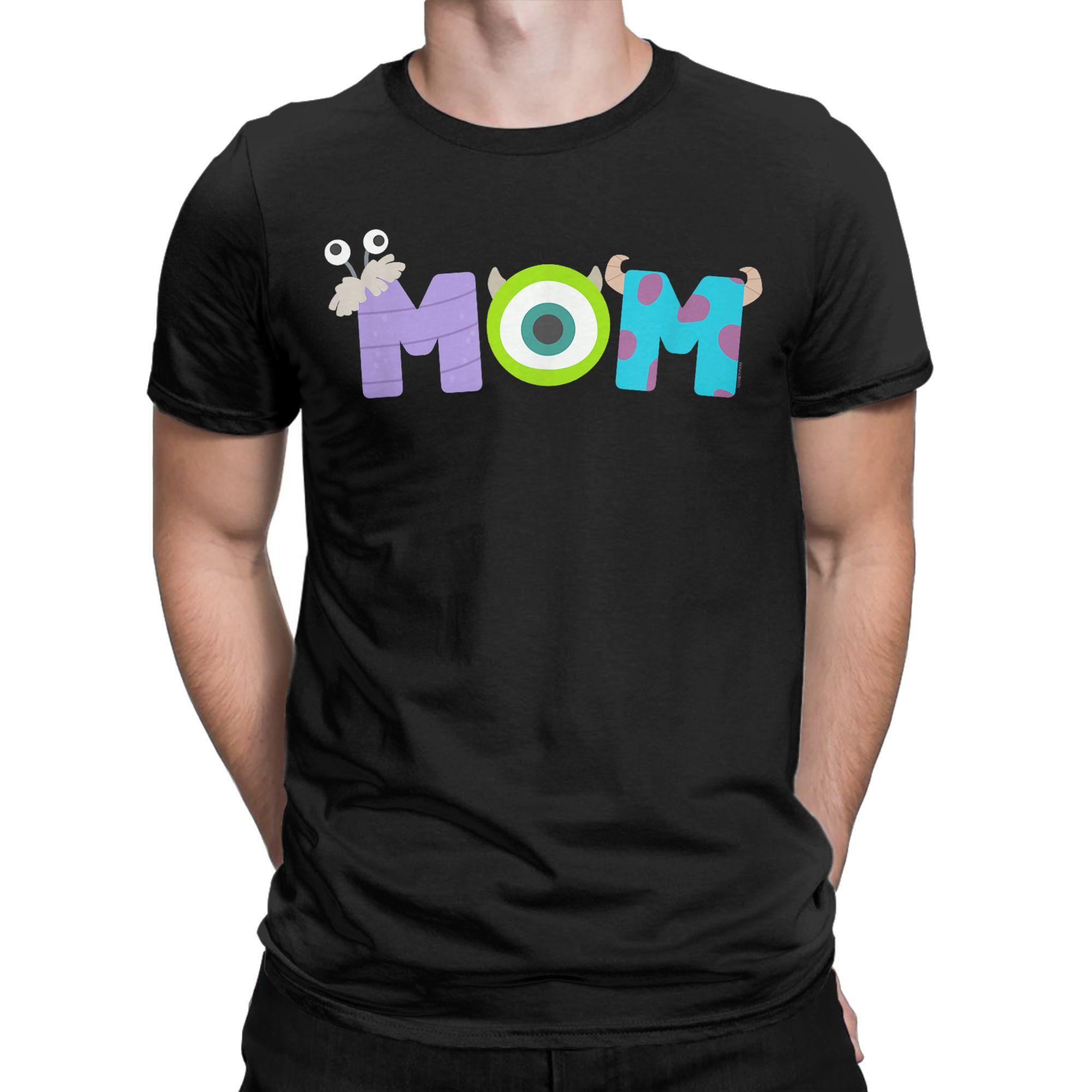 

Monsters T Shirt Men Cotton Cool Tops Round Neck Cartoon Tees - Men s Summer Cotton Graphic Tee S разноцветный