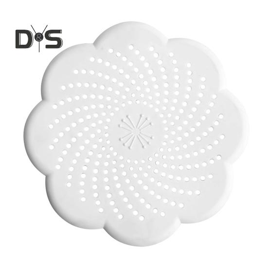 Sita de chiuvetă din silicon anti-blocare filtru de scurgere design floral sigiliu de miros bucătărie baie accesoriu canalizare sifon plasă de scurgere