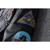 Chinese Size Men Genuine Leather Jacket Quilted Patches 100% Cowhide & Natural Fur Collar Flight Coat Aviator Clothing Winter