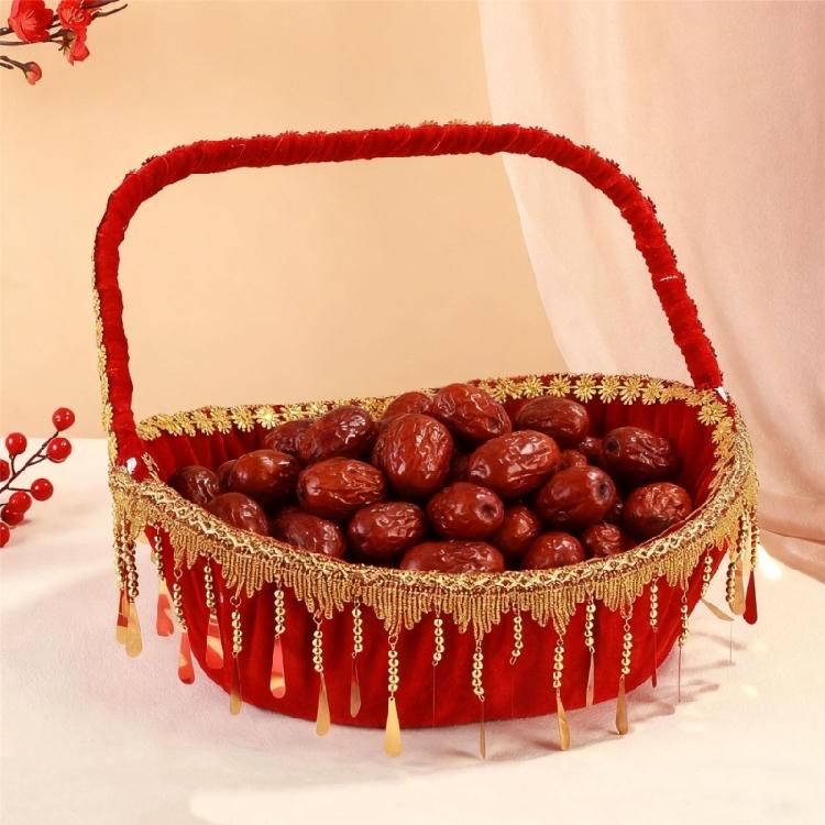 Blütenblatt-Wurfkorb Leicht zu tragen Handkorb für Blumenmädchen für Kirchenhochzeiten und Gartenveranstaltungen Zeremonie Dekorationen