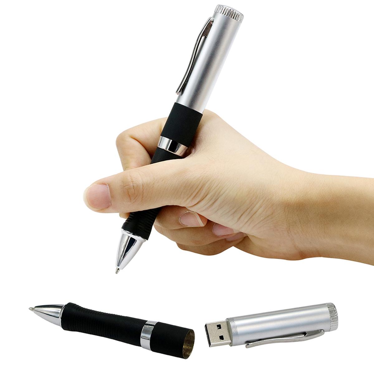 Шариковая ручка USB-флешка 256 ГБ Флешка 64 ГБ 32 ГБ 16 ГБ 8 ГБ Флешка-ручка USB-накопитель 128 ГБ Карта памяти с функцией записи 128 GB