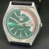 SEIKO 5 AUTOMATIC 6309A VINTAGE JAPAN MENS GREEN COLOR DIAL WATCH a701908-5 R207-a701908
