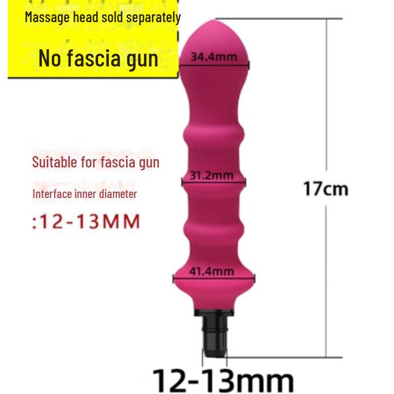 Multi-Function Massage Gun Adapter Kit with Silicone Heads for Adults
