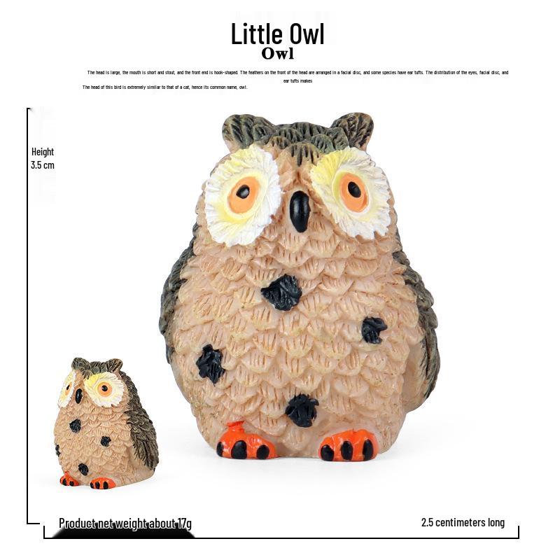 Children s Wild Animal Bird Models: Eagle, Owl & Sea Eagle Decorative Toys & Ornaments.