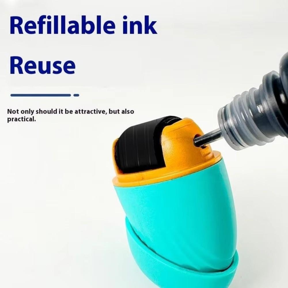 Multi-functional Plastic Roller Stamp Roller No More Copying Students Staff Seal Music Score Printing Roller Seal School Office