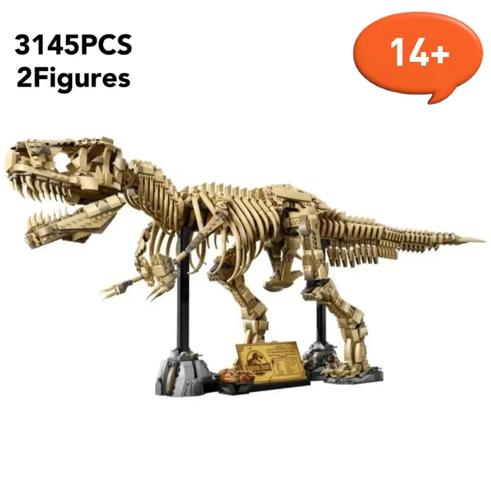 Creative Park Dinosaur World T-Rex Fossils Tyrannosaurus Rex Bricks Sets Boy Children Christmas Gifts