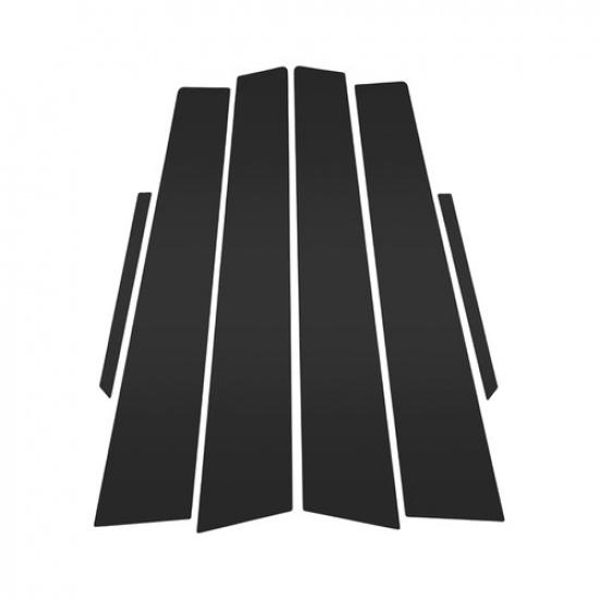 6pcs Door Pillar Window Trim for Cadillac CTS 2014-2015