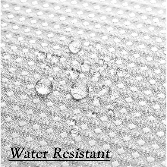 WEST LAKE Waffle Weave Grey Shower Curtain Ombre Water Resistant Hotel Spa Bathroom Decorative Shower Curtain with Grommet No Hook Machine