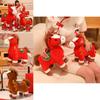 Horse Animal Plush Toy With Pp Cotton For Chinese New Year Gifts And Company Events