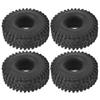4pcs 120MM 1.9Inch Rubber Wheel Tires Fit for SCX10 90046 1 10 RC Car Model