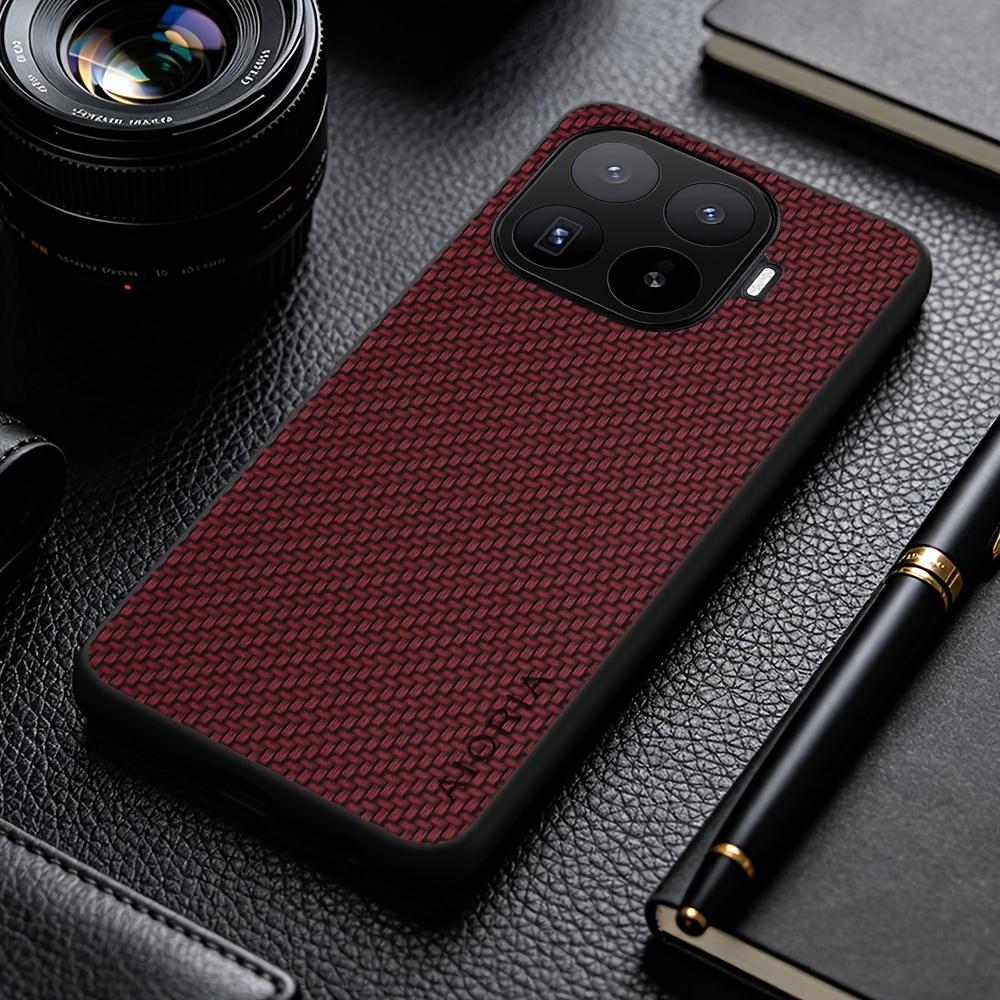 Phone Case: New Stylish Business Casual Phone Case for Xiaomi 17T Pro 17 Pro Max Ultra Faux Carbon Fiber Synthetic Leather Phone Cover