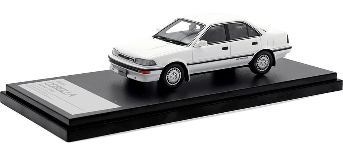 

Hi Story Toyota Corolla Sedan GT Super White II Полный продукт 1/43 (1987)