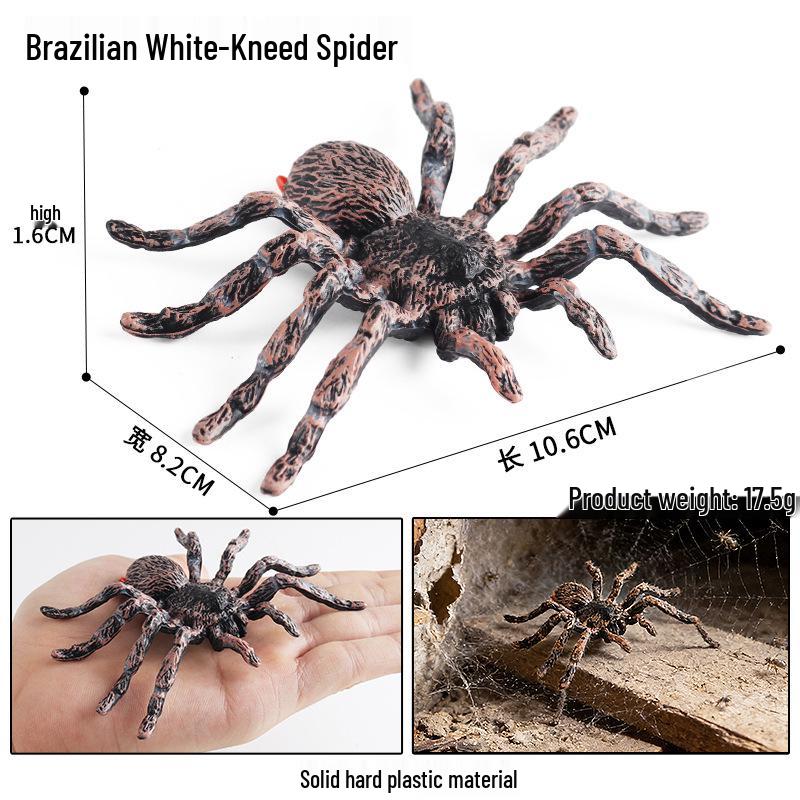 Cross-Border Animal Insect Model Toy for Kids: Spider, Butterfly, Grasshopper, Stag Beetle, Halloween Decorations