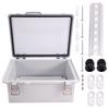 Frisch 2X Outdoor Wifi Gehäuse Wetterfest Abschließbar Outdoor Wifi Box Wasserdichter Schalter Router Gehäuse Box 8.7X6.7X4.3Zoll