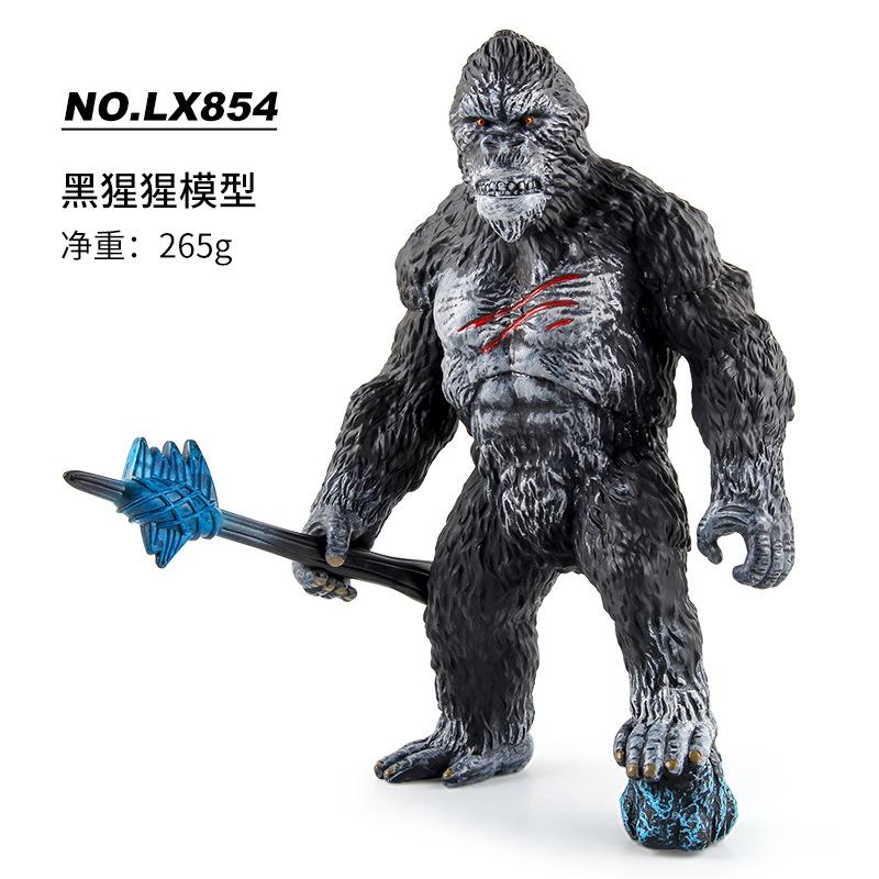 

Детская имитация модели животного Томагавк Кинг Конг Орангутан Игрушка Годзилла Сражается Шимпанзе Твердая Фигурка-Украшение