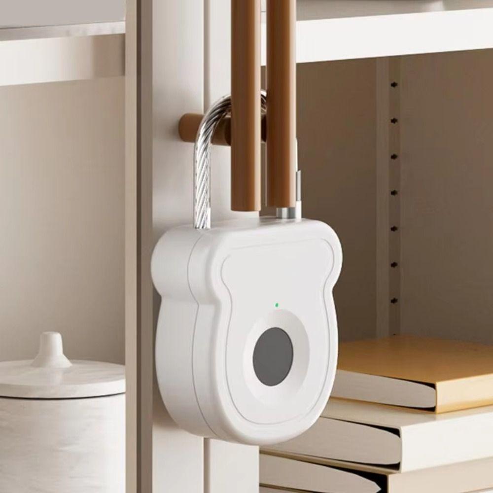 Waterproof Smart Padlock 0.5sec Unlock Fingerprint Lock Fingerprin Keyless Lock Fence