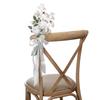 Artificial Chair Back Flower Multi-color Pew Flowers For Weddings Church Ceremony Party Chair Decor
