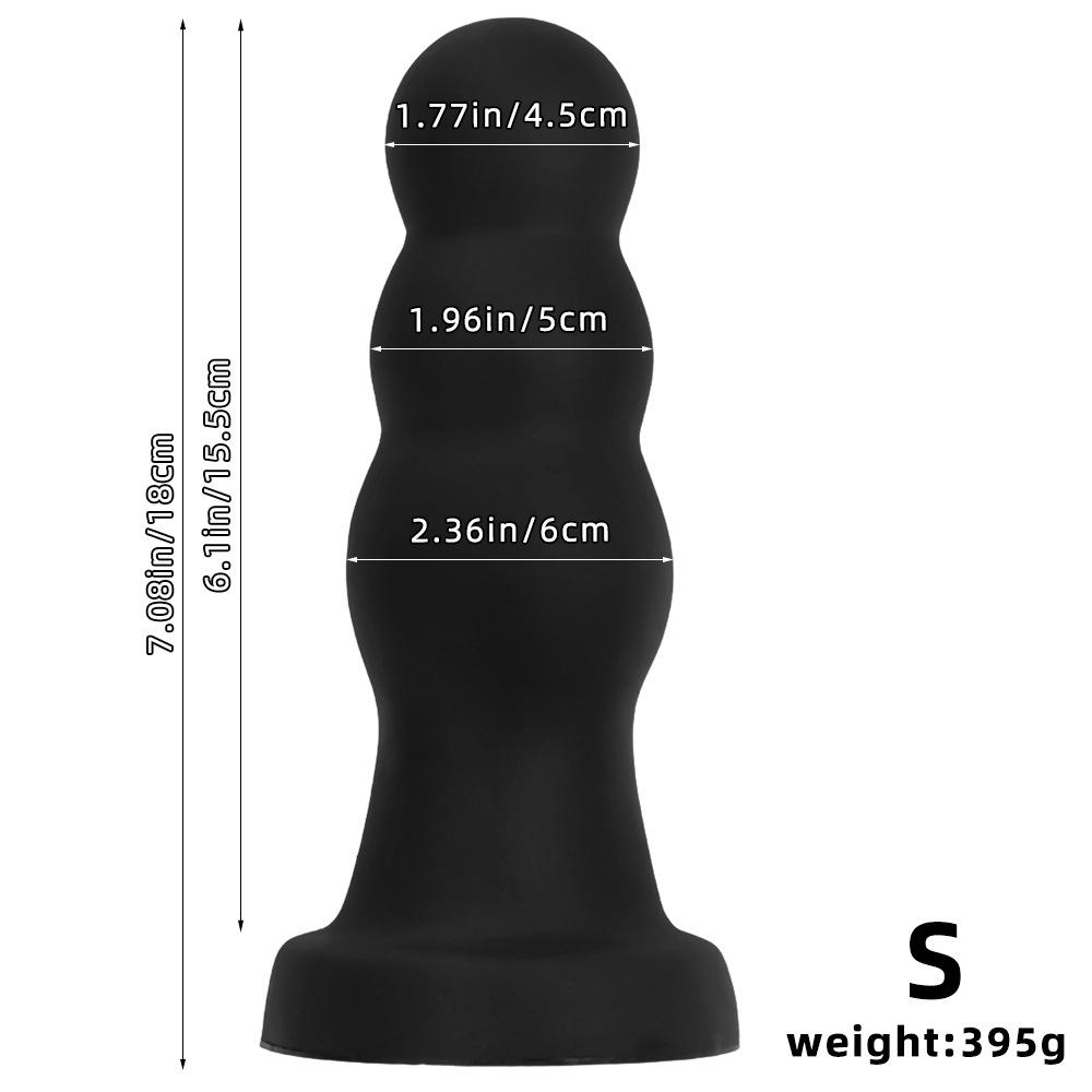 Large Liquid Silicone Soft Dildo Fisting Dragon Head Butt Plug Masturbator Anal Dilator Adult Sex Toy Big Dick Strap On Penis