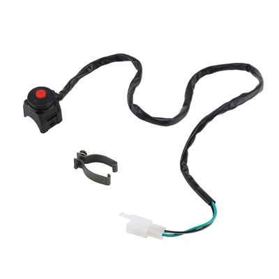 78" Motorcycle Handlebar Engine Start Kill Switch Horn Flashlight Headlight Control ONOFF