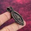 Chiastolite Pendant Copper Wire Wrapped Jewelry Gifts For him Gemstone Pendant