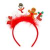Sparkle Christmas Headband for Womens Girls Daily Wearing Photo Props Party Fancy Dress Cosplay Hair Accessories