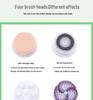 Waterproof Electric Facial Cleansing Brush - Blackhead Remover & Pore Cleaner