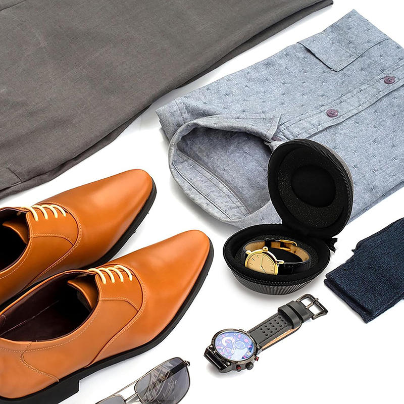 Portable Watch Travel Case Waterproof Watch Holder Zippered Smartwatch Single Watch Organizer EVA Watch Storage Box