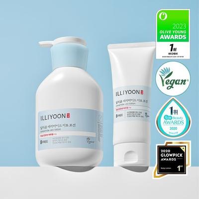 Lotion spéciale Illiyoon Ceramide Ato (334 ml + 100 ml véritable cadeau)