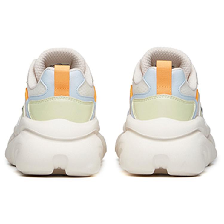 Anta Cat Paw Synthetic Leather Wear resistant And Lightweight Low top Chunky Sneakers Women's 922048894-11