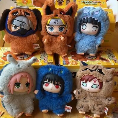 Neue Eaki Naruto Blind Box Shippuden Beast Party Serie Plüschpuppe Niedlich Handgefertigt Individuelles Geschenk Ornamente Für Männer Und Frauen
