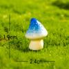 Micro Landscape Resin Decor With Miniature Forest Mushrooms For Garden Crafting