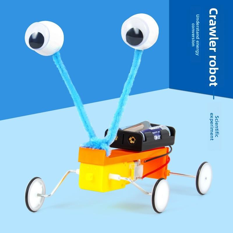 Self Made Electric Insect Assembly Experimental Material Set Kid Puzzle Toys For Kids Educational Stem Toy