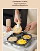 Non-Stick Four-Hole Omelette and Egg Frying Pan for Breakfast