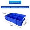 Hongqisheng Heavy-Duty Rectangular Compartment Storage Box