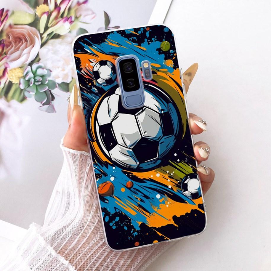 For Samsung Galaxy S9 S9+ Case SM-G960F SM-G965F Cover Fashion Dragon Lion Cartoon Soft Silicone Bumper on Samsung S9 Plus Shell
