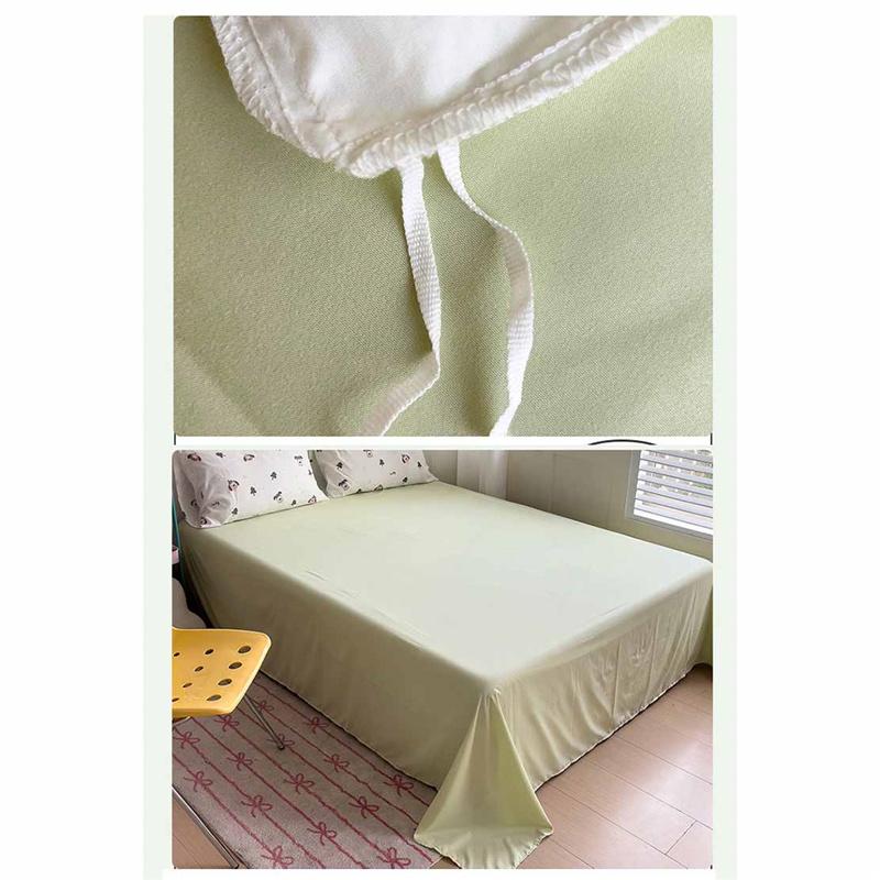 Set de lenjerie de pat 100% bumbac nor ultra-moale prietenos cu pielea set de 4 piese husă de plapumă respirabil clasa A textile de casă