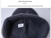 Unisex Winter Warm Plush Knit Wool Hat with Ear Protection