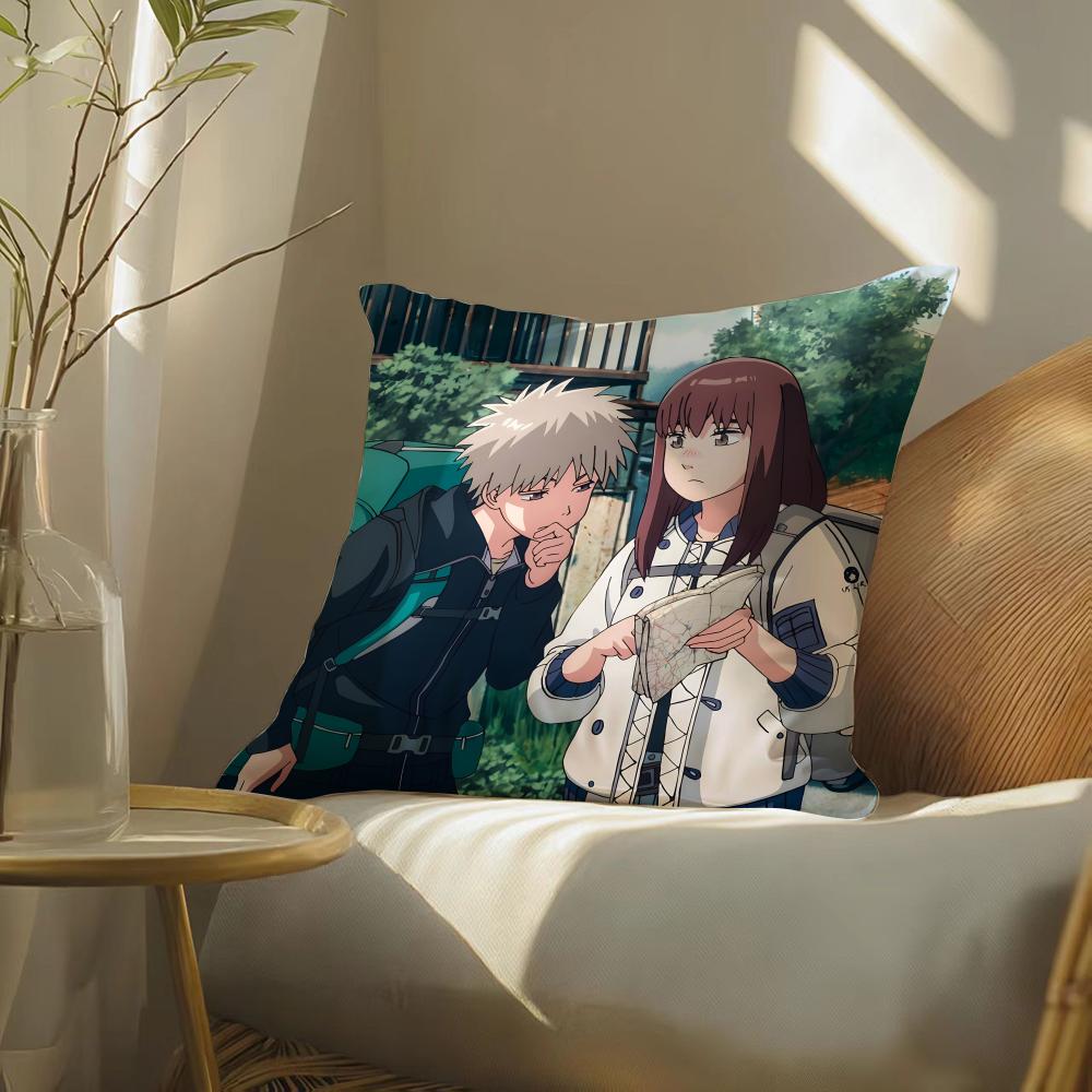 Heavenly Ddelusion anime Pillow Case DoubleSided Plush Sofa Cushion Covers Organic Breathable Invisible Zipper