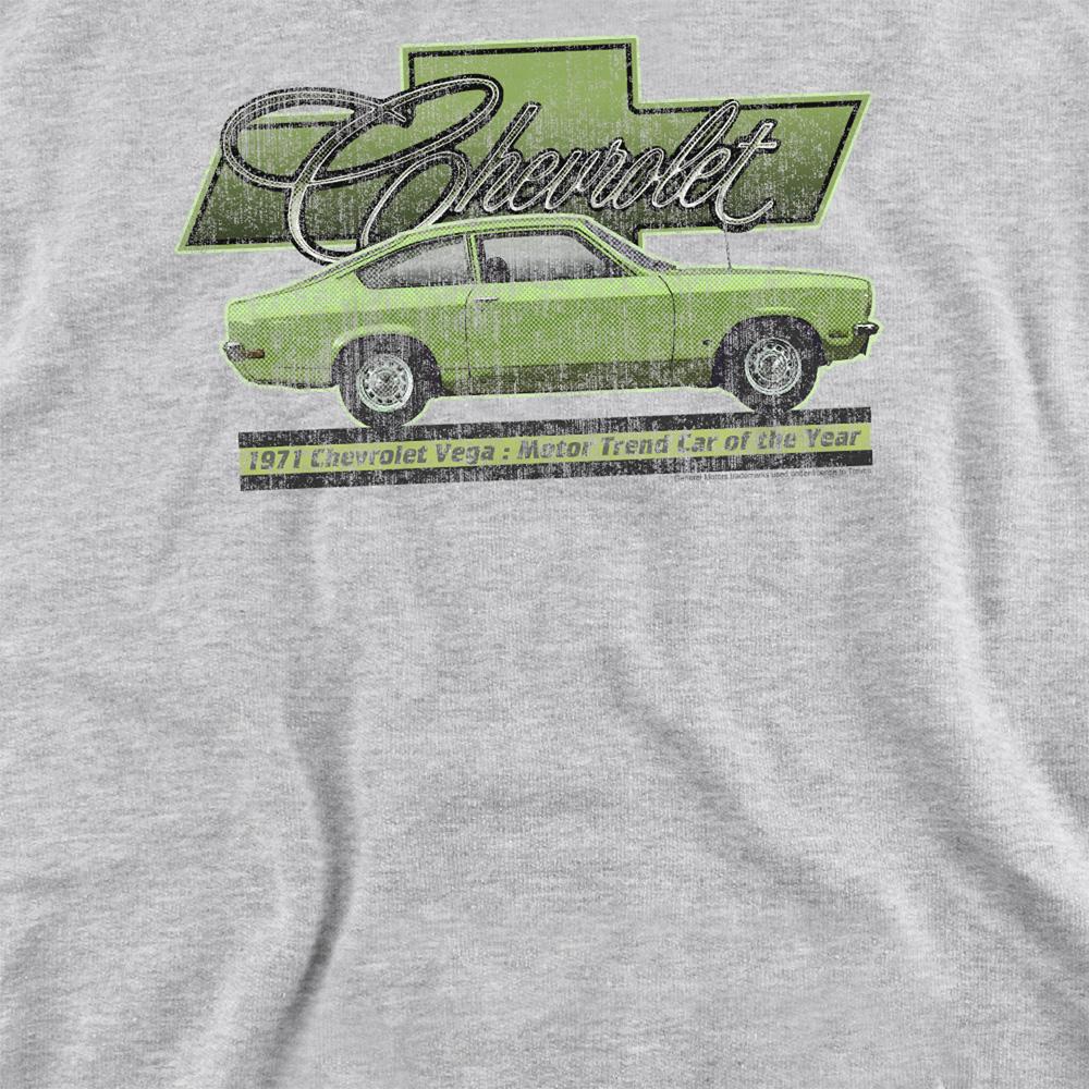 Chevrolet Unisex Adult Vega Car Of The Year 71 Heather Sweatshirt