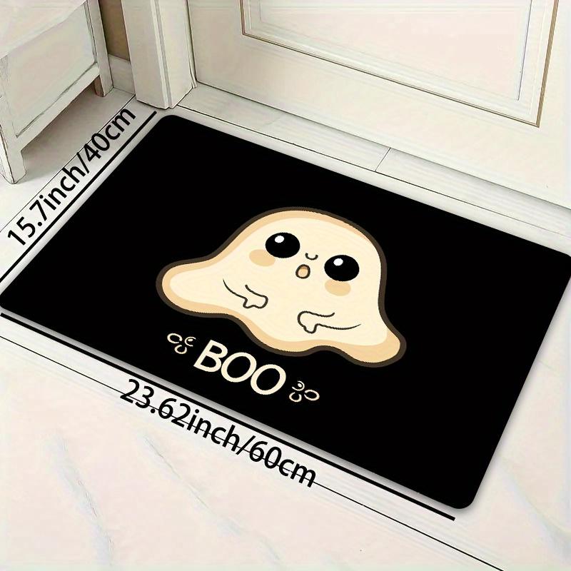 BOO Cartoon Area Rug - 8mm Thick, Machine Washable, Perfect for Gaming Room, Bathroom, Kitchen, Living Room, Bedroom, and Entryw