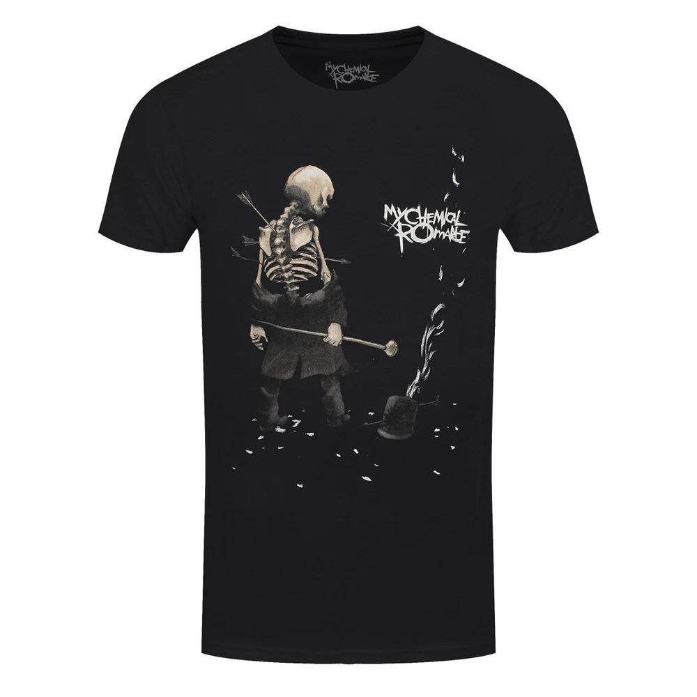 My Chemical RoUnisexce TShirt MCR Shredded Rock Band Official New Black S