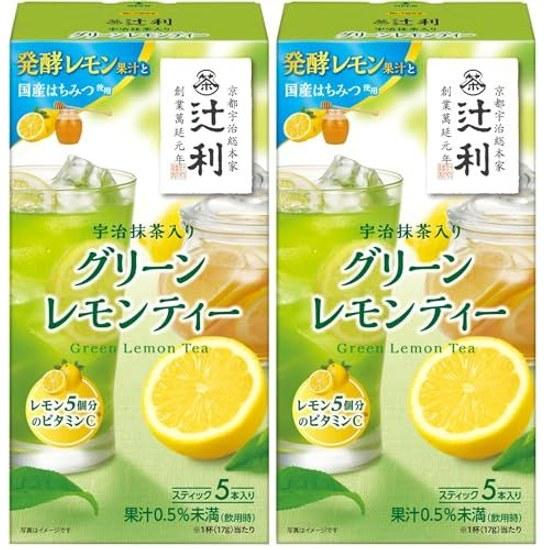 Tsujiri Uji Matcha Groene Citroenthee 5 stuks ( 2)